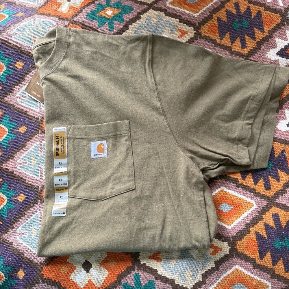 Carhartt IRVINE RELAXED GARMENT DYED T-SHIRT Men’s Size XL - Sold Out Online